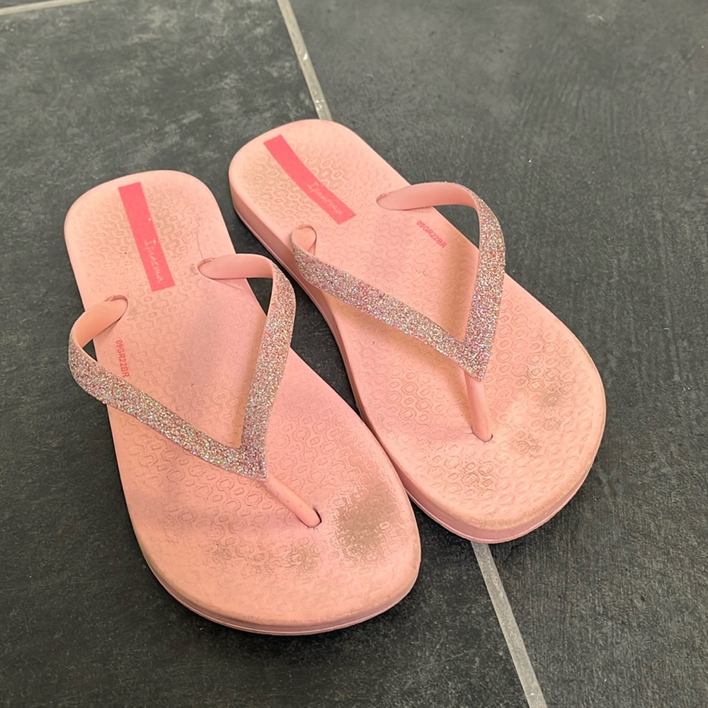 Ipanema Girls Ana Sparkle Flip-Flops pink - size 1